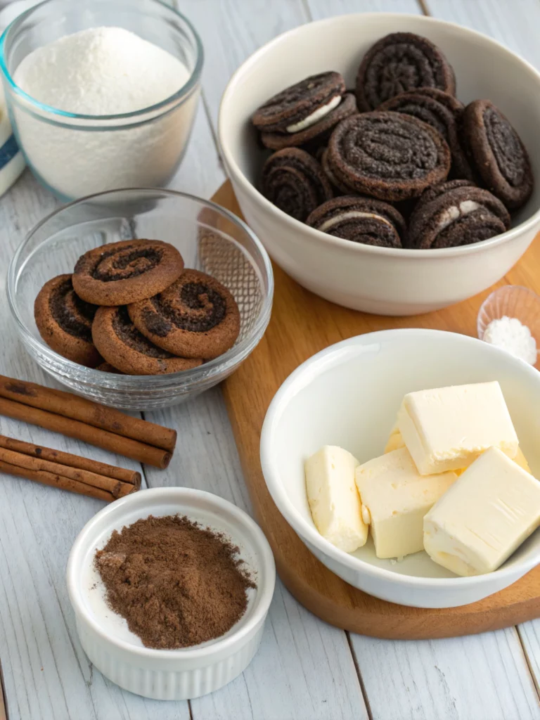 Oreo Cinnamon Rollsingredients