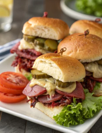 Easy Pastrami Sliders