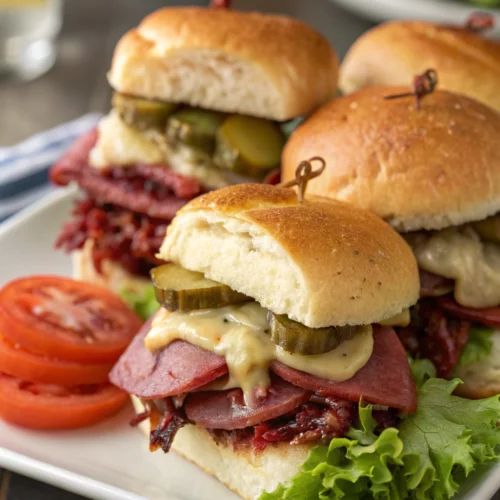 Easy Pastrami Sliders