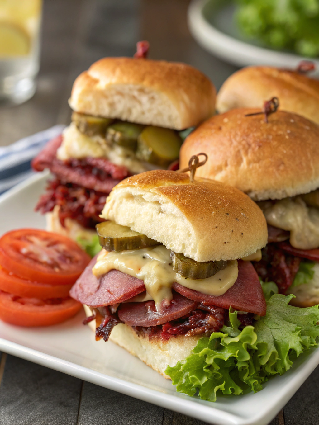 Easy Pastrami Sliders