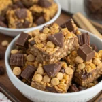 Easy Peanut Butter Butterscotch Chocolate Crispies