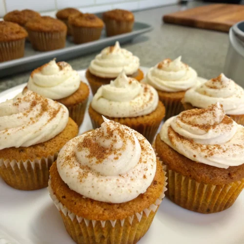 Easy Pumpkin Cupcakes