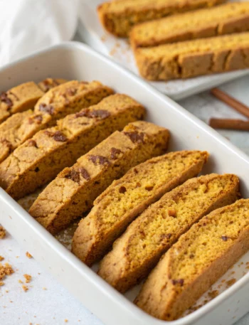 Easy Pumpkin Spiced Biscotti