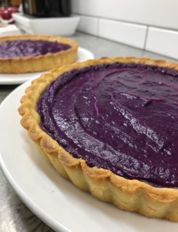 Easy Purple Sweet Potato Pie