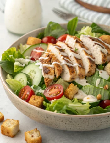 Easy Ranch Chicken Salad