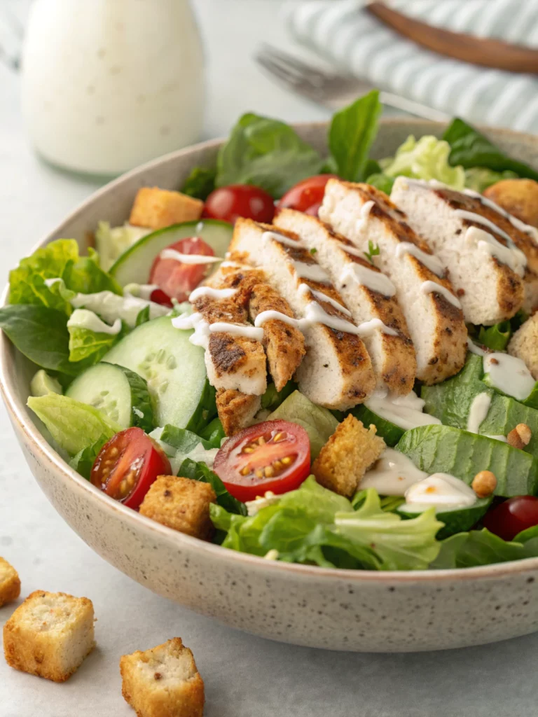 Easy Ranch Chicken Salad