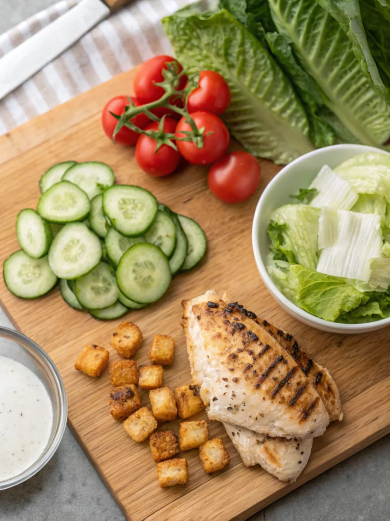Ranch Chicken Saladingredients