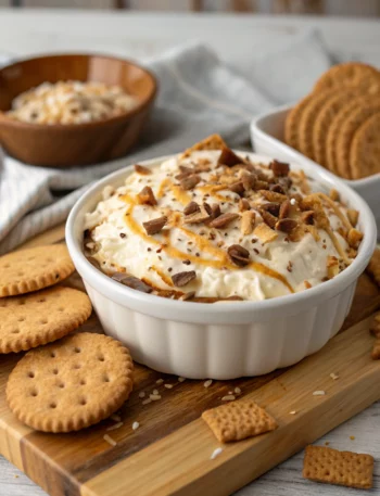 Easy Samoa Cheesecake Dip