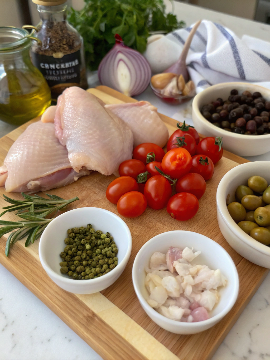 Easy Sicilian Braised Chicken