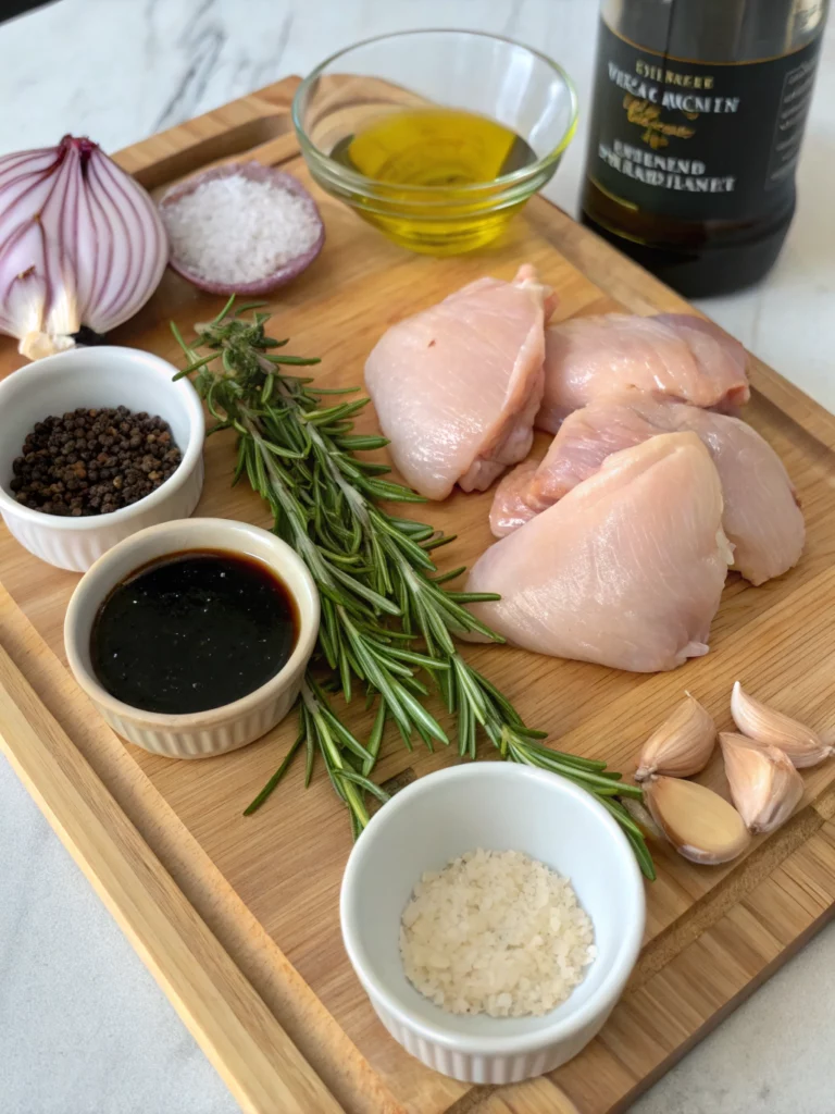 Easy Slow Cooker Balsamic Chicken