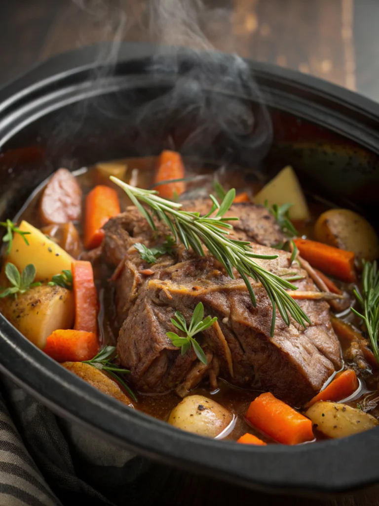 Easy Slow Cooker Pot Roast