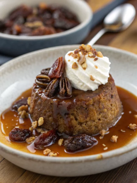 Easy Sticky Date Pudding