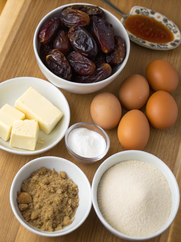 Easy Sticky Date Pudding