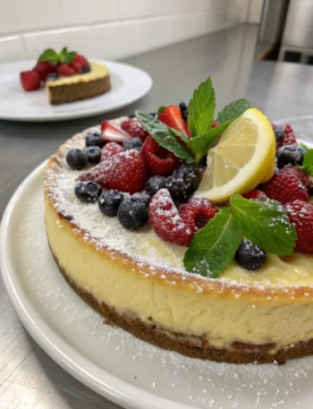 Easy Three Cities of Spain Cheesecake