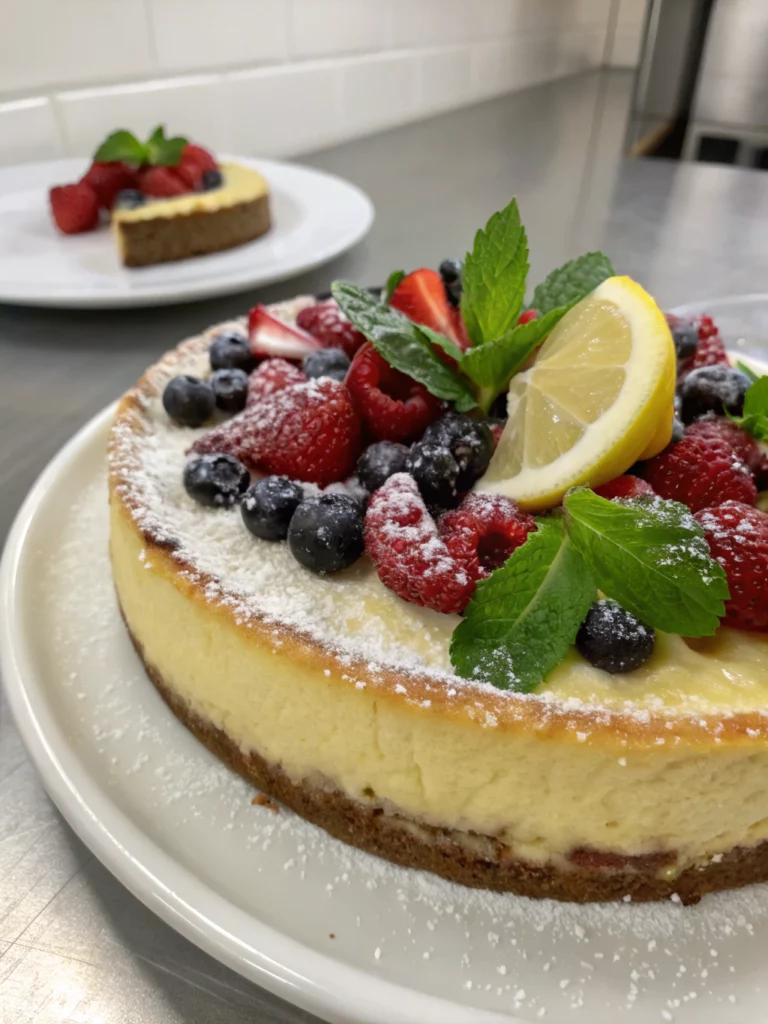 Easy Three Cities of Spain Cheesecake
