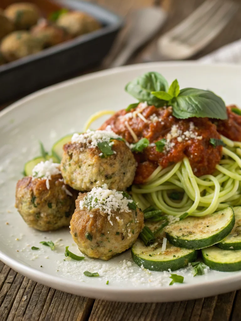 Easy Zucchini Meatballs