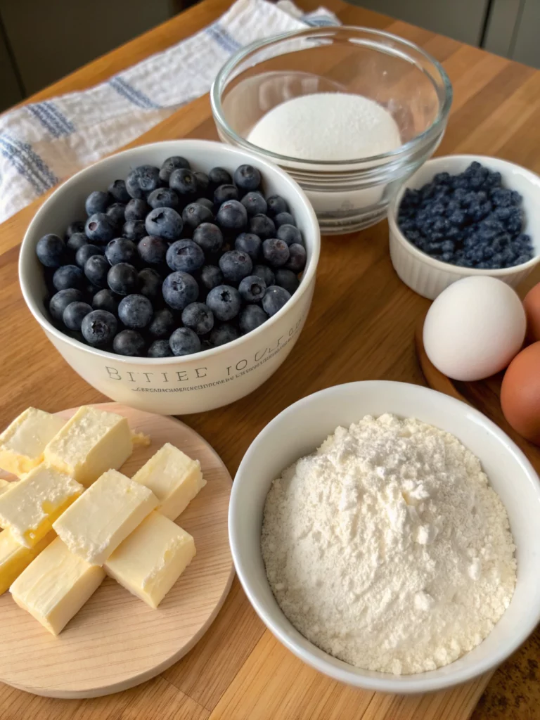 Easy Blueberry Biscuits