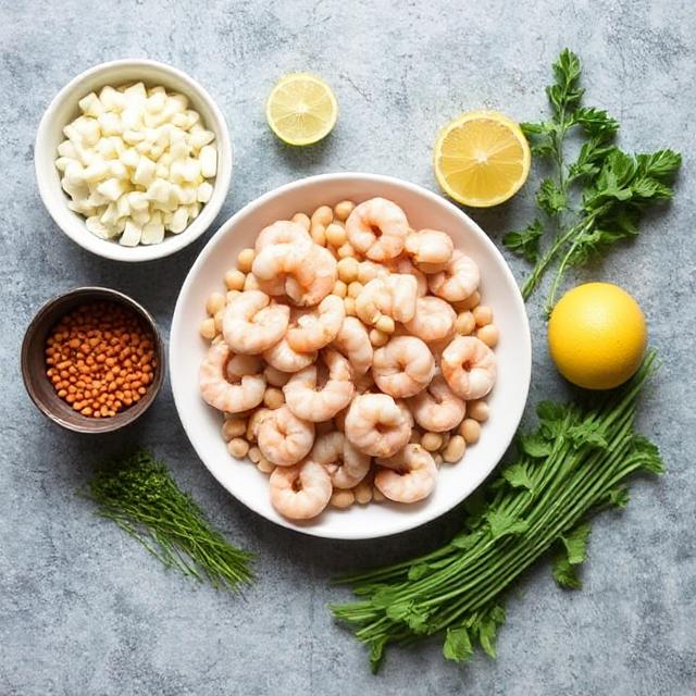 Easy Lemony Shrimp and Bean Stew