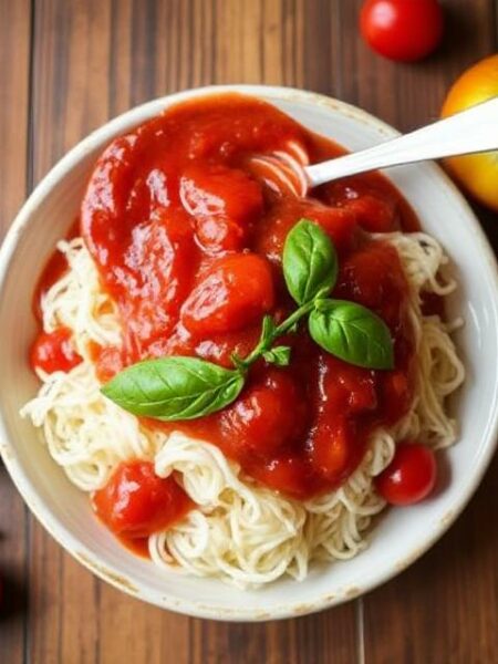 Easy Burst Cherry Tomato Sauce