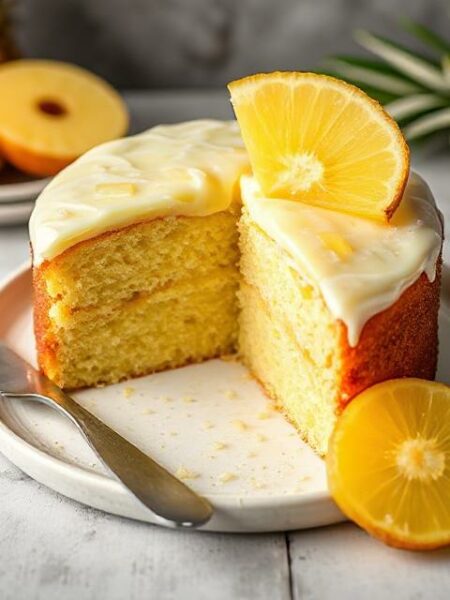 Easy Pineapple Juice Cake